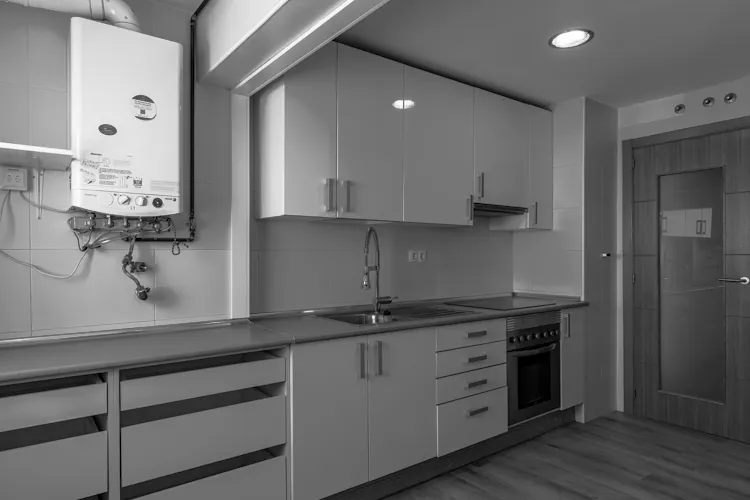 Foto de cocina en un piso en alquiler