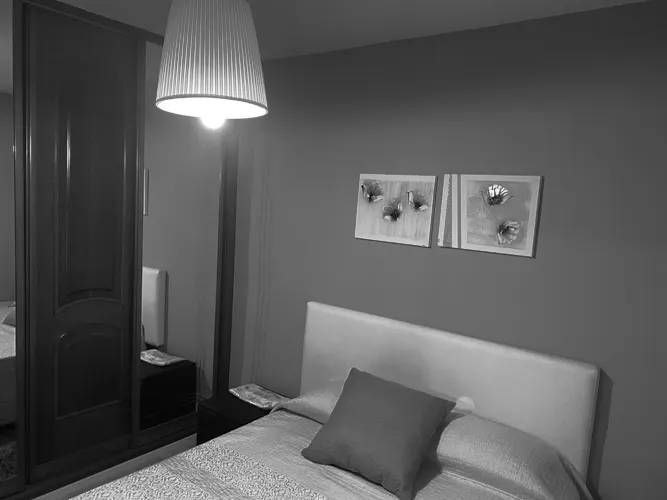 Foto de dormitorio en un piso en alquiler