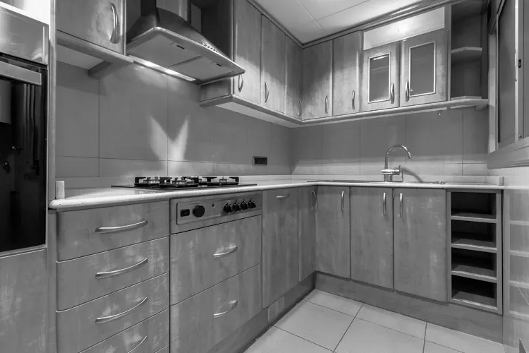 Foto de cocina en un piso en alquiler