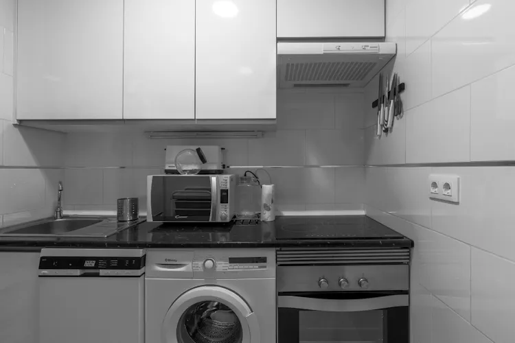 Foto de cocina en un piso en alquiler