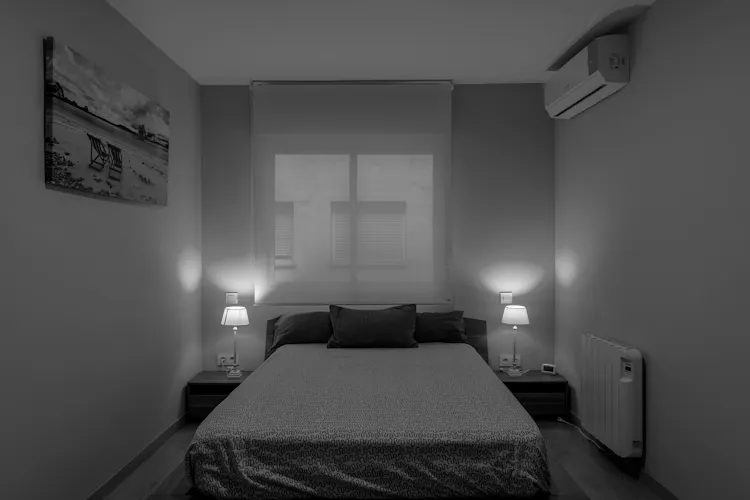 Foto de dormitorio en un piso en alquiler