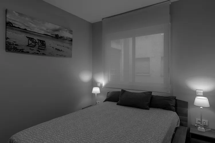 Foto de dormitorio en un piso en alquiler