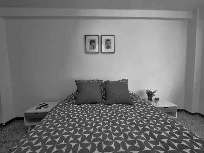 Foto de dormitorio en un piso en alquiler