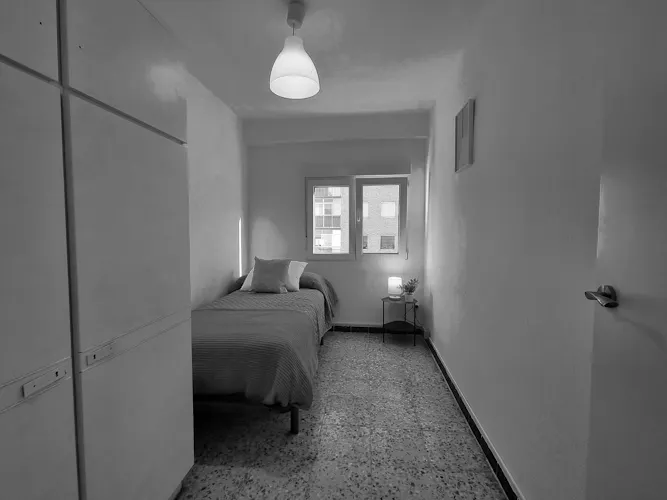 Foto de dormitorio en un piso en alquiler
