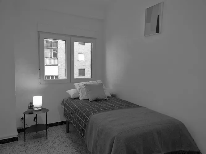 Foto de dormitorio en un piso en alquiler