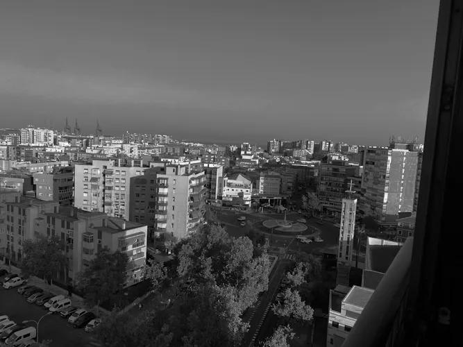 Foto de vistas en un piso en alquiler