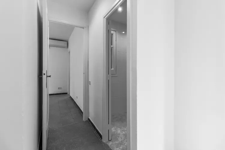 Foto de pasillo en un piso en alquiler
