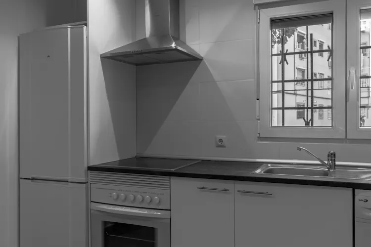 Foto de cocina en un piso en alquiler