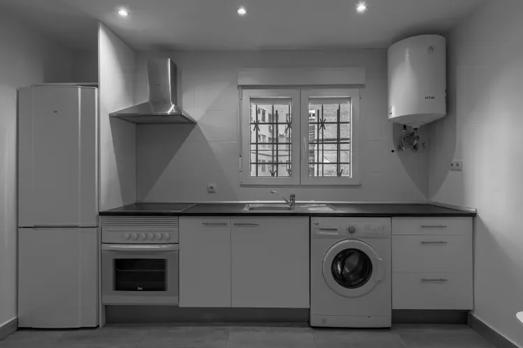 Foto de cocina en un piso en alquiler