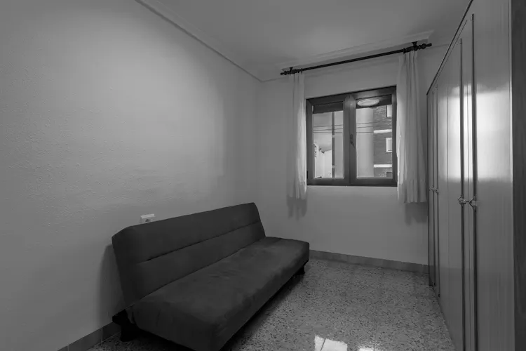 Foto de dormitorio en un piso en alquiler