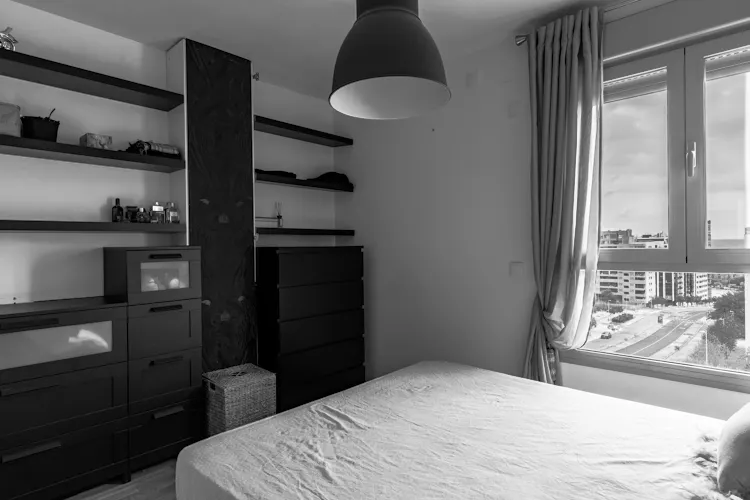 Foto de dormitorio en un piso en alquiler