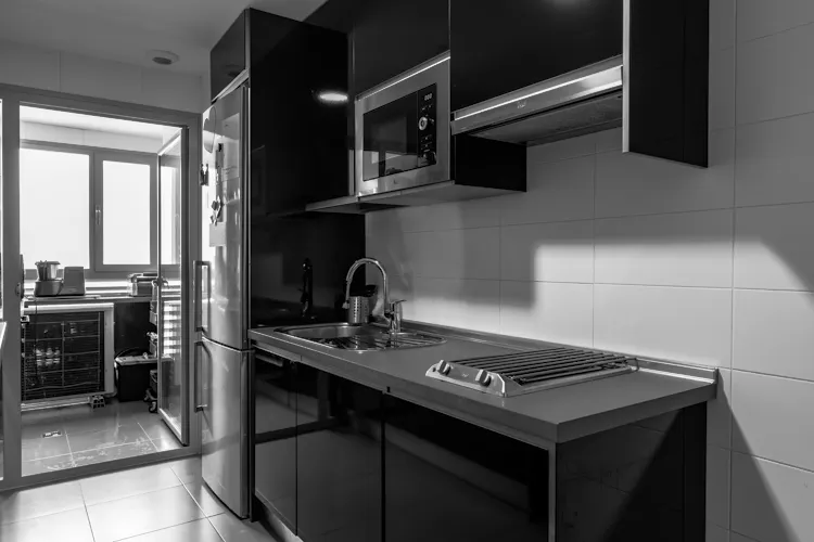 Foto de cocina en un piso en alquiler