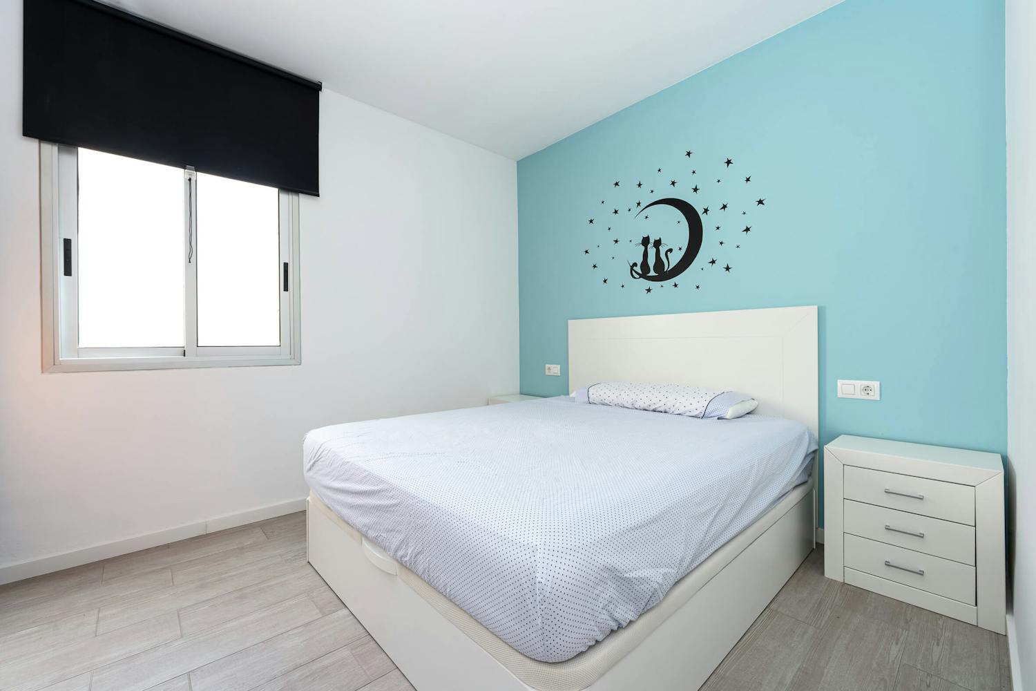 Photo of the bedroom in a flat for rent