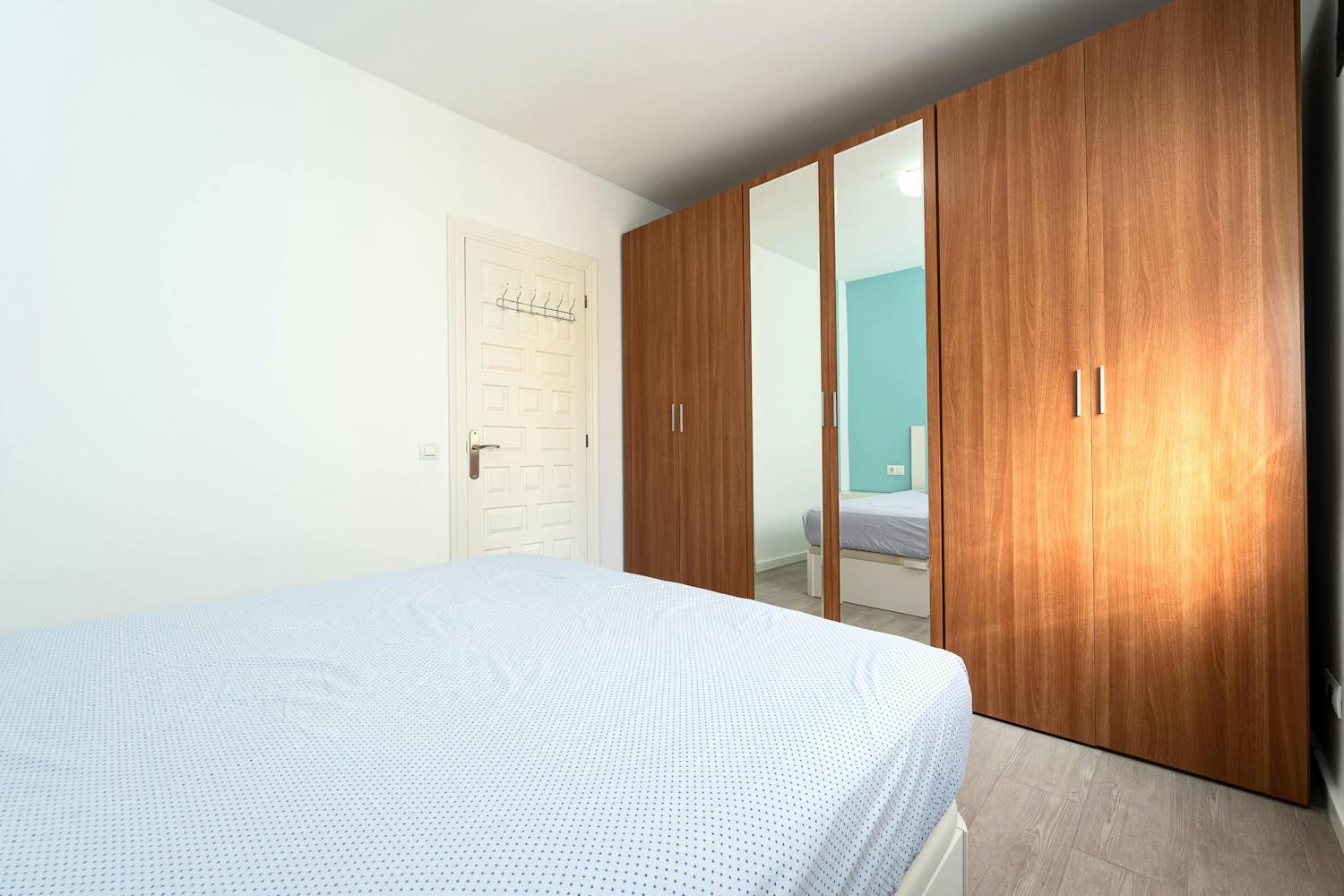 Photo of the bedroom in a flat for rent