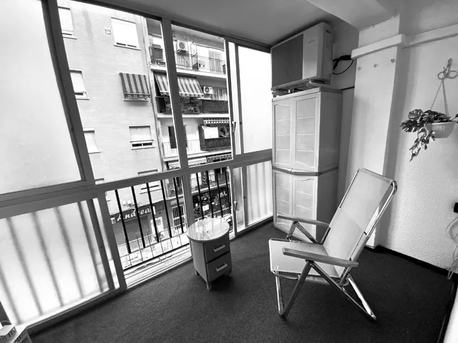 Foto de terraza en un piso en alquiler