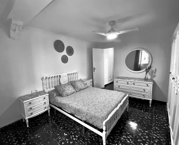 Foto de dormitorio en un piso en alquiler