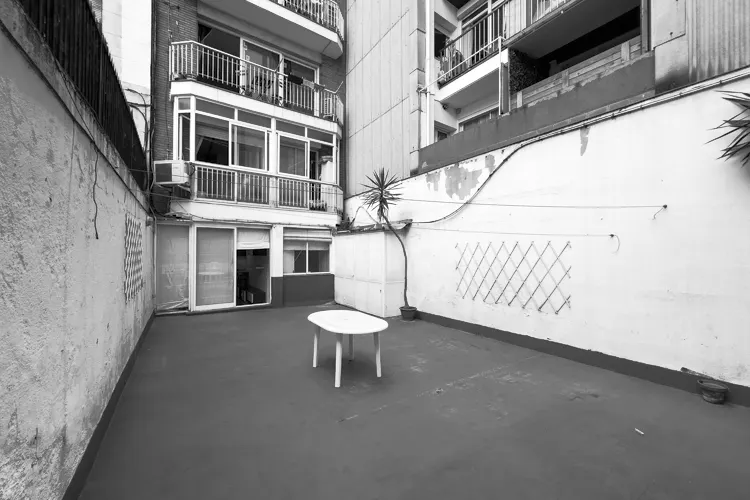 Foto de terraza en un piso en alquiler