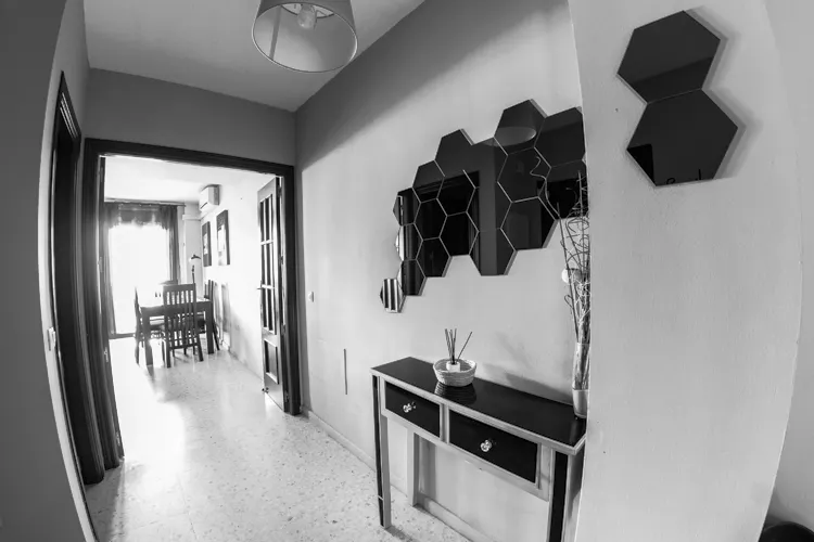 Foto de pasillo en un piso en alquiler