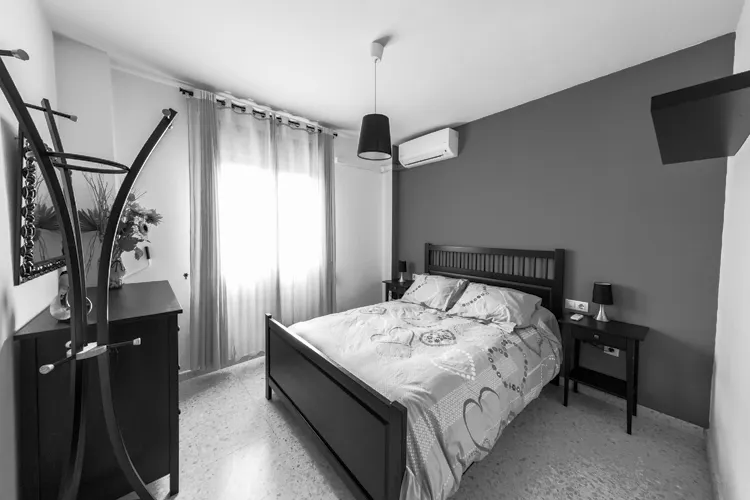 Foto de dormitorio en un piso en alquiler