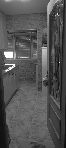 Foto de cocina en un piso en alquiler