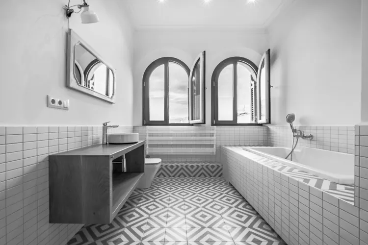 Foto de baño en un piso en alquiler