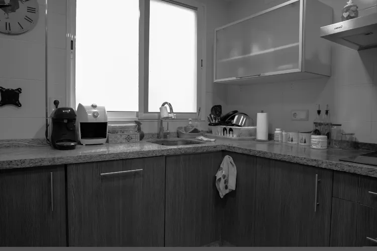 Foto de cocina en un piso en alquiler
