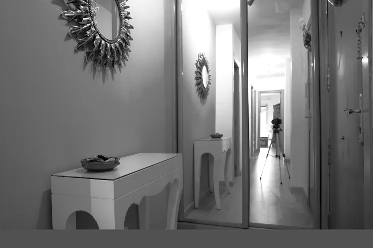 Foto de pasillo en un piso en alquiler