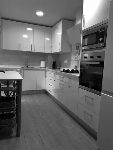 Foto de cocina en un piso en alquiler