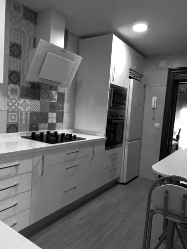 Foto de cocina en un piso en alquiler