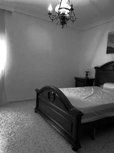 Foto de dormitorio en un piso en alquiler