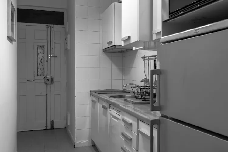 Foto de cocina en un piso en alquiler