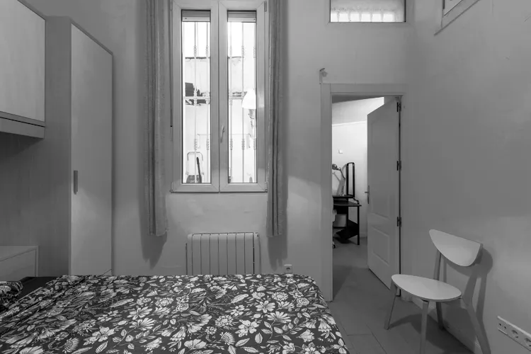 Foto de dormitorio en un piso en alquiler