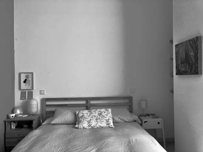 Foto de dormitorio en un piso en alquiler