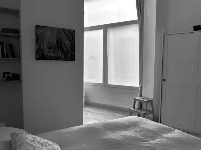 Foto de dormitorio en un piso en alquiler