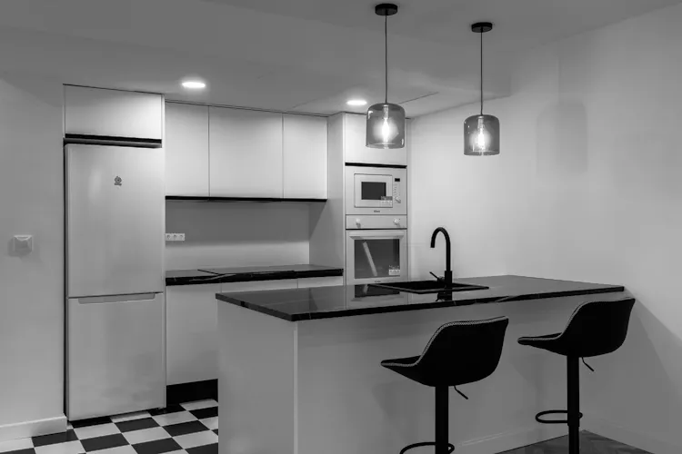 Foto de cocina en un piso en alquiler