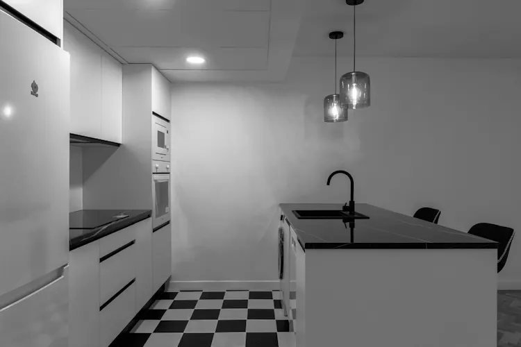 Foto de cocina en un piso en alquiler