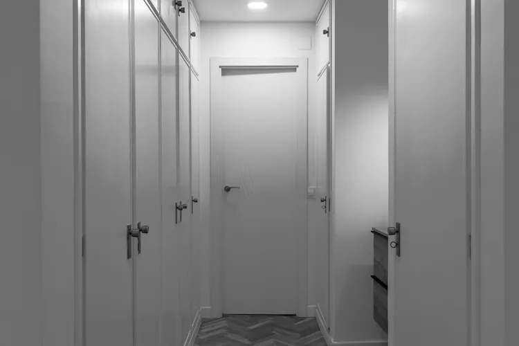 Foto de pasillo en un piso en alquiler