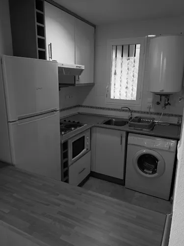 Foto de cocina en un piso en alquiler
