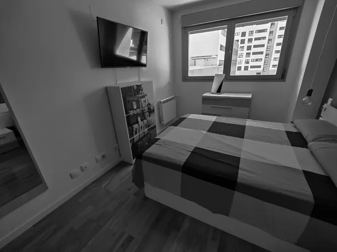 Foto de dormitorio en un piso en alquiler