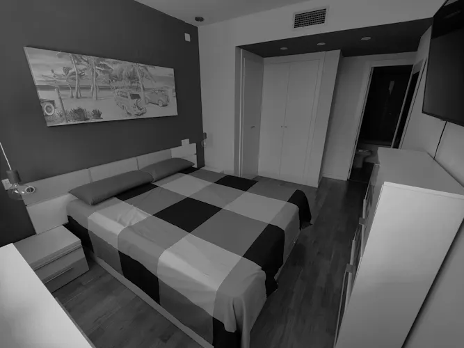 Foto de dormitorio en un piso en alquiler
