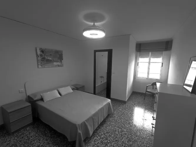 Foto de dormitorio en un piso en alquiler