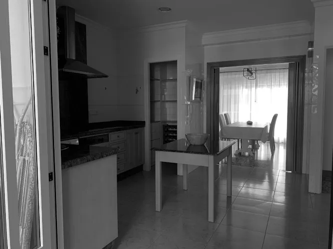 Foto de cocina en un piso en alquiler
