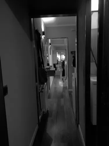 Foto de pasillo en un piso en alquiler