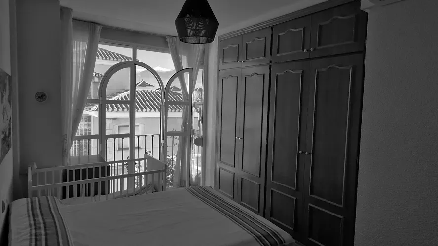 Foto de dormitorio en un piso en alquiler