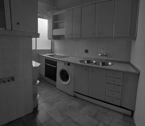 Foto de cocina en un piso en alquiler
