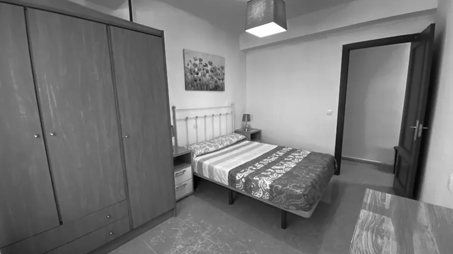 Foto de dormitorio en un piso en alquiler