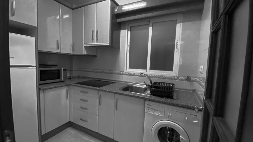 Foto de cocina en un piso en alquiler