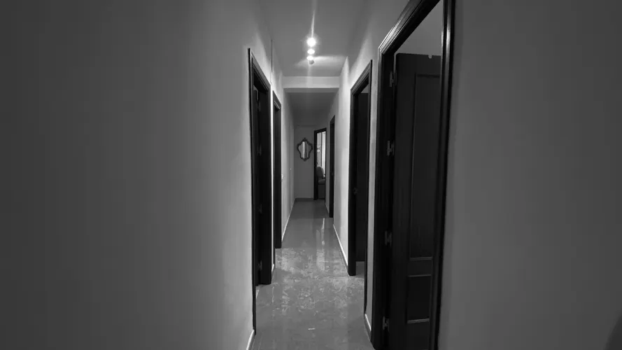 Foto de pasillo en un piso en alquiler