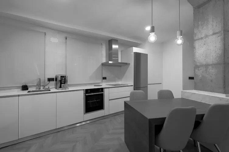 Foto de cocina en un piso en alquiler