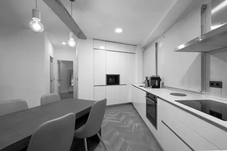 Foto de cocina en un piso en alquiler